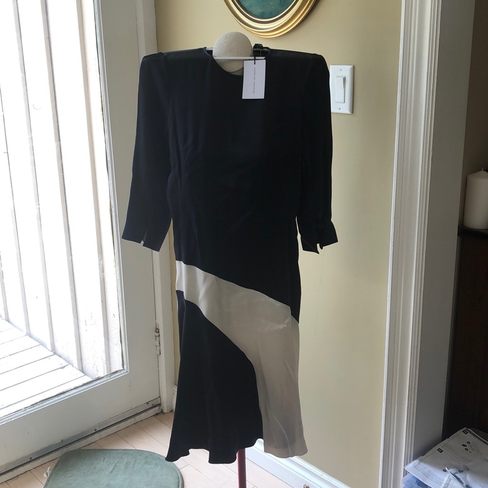 Black and white Jonathan Saunders dress